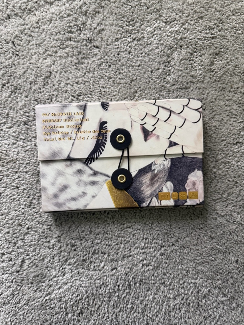Pat McGrath Labs Eyeshadow Palette — sublime platinum bronze eyeshadow palette